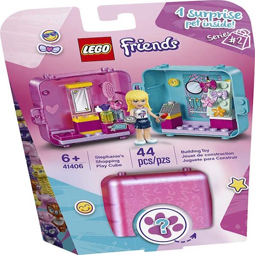LEGO Friends 41406 Cubo-Tienda de Juegos de Stephanie (44 piezas)