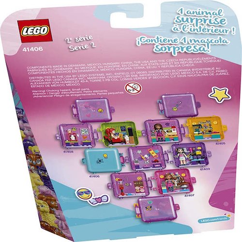 LEGO Friends 41406 Cubo-Tienda de Juegos de Stephanie (44 piezas)