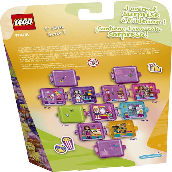 LEGO Friends 41408 Cubo-Tienda de Juegos de Mia (37 piezas)