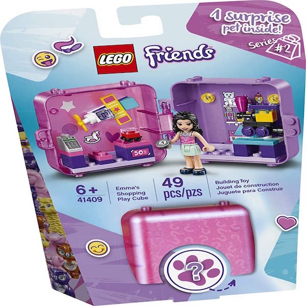 LEGO Friends 41409 Cubo-Tienda de Juegos de Emma (49 piezas)