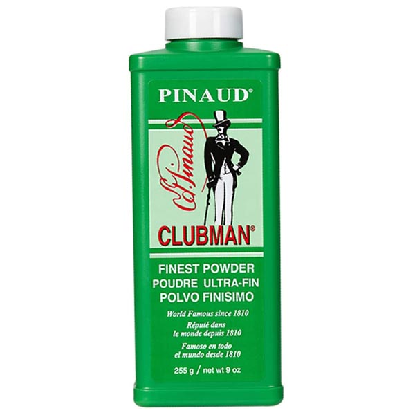 Talco para barbero, Talco para barbería, Talco Pinaud CLUBMAN Pinaud - Polvo -9.0 oz 255gr
