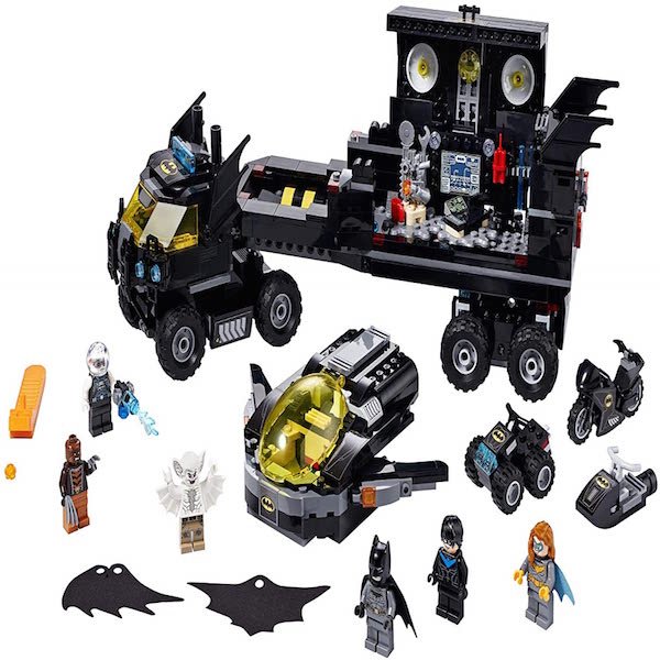 LEGO Juguete de construcción con la baticueva de Batman DC 76160 Batibase Móvil para niños a Partir de 6 años, Set de Juego y Minifiguras de acción (743 Piezas)