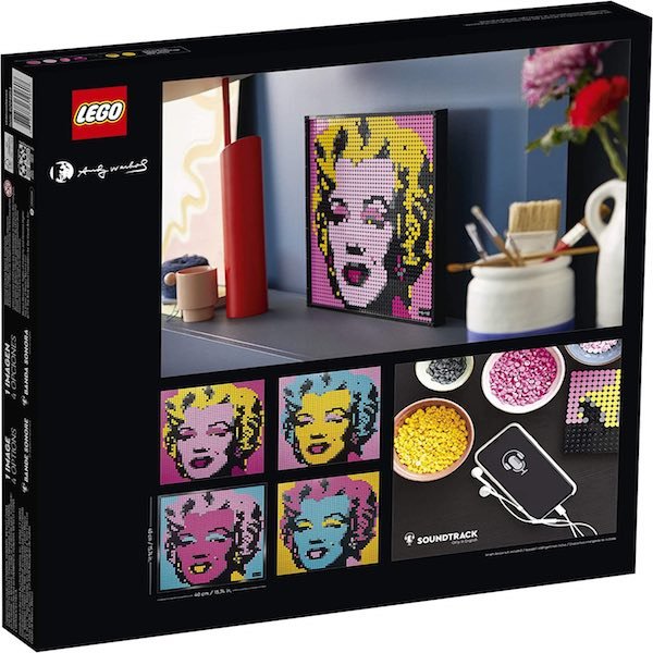 LEGO Zebra Marilyn Monroe Pop Art 2020 (3341 Piezas)
