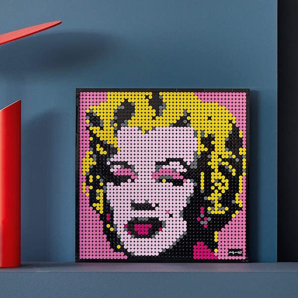 LEGO Zebra Marilyn Monroe Pop Art 2020 (3341 Piezas)