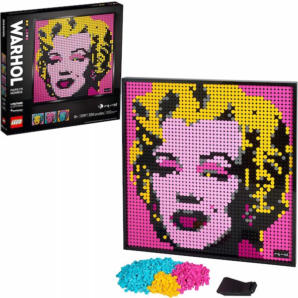 LEGO Zebra Marilyn Monroe Pop Art 2020 (3341 Piezas)