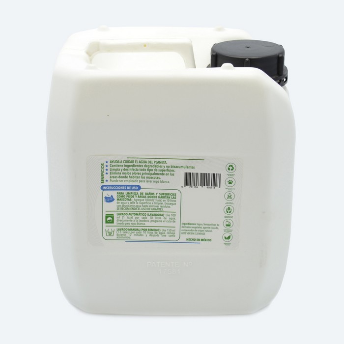 Detergente Liquido Eliminar Malos Olores Clorado 4Lts Tabs