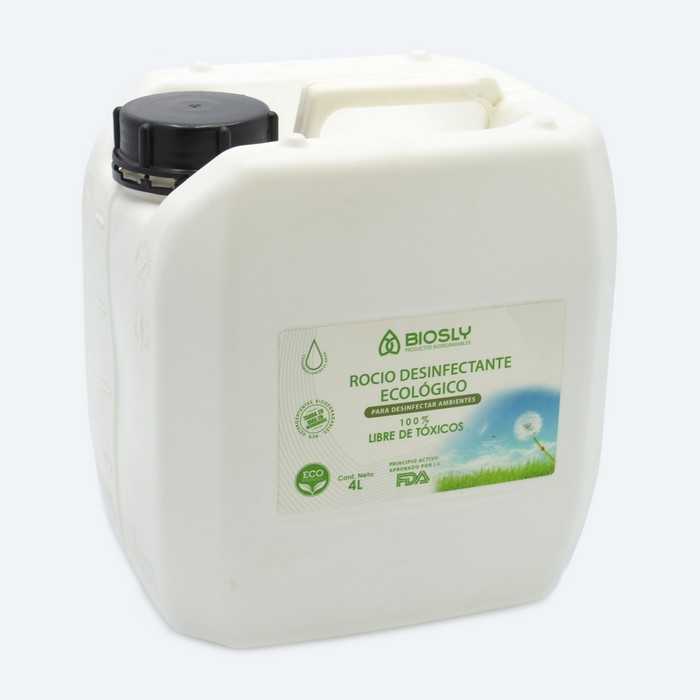 Liquido Desinfectante Para Ambientes Superficies 4Lts Tabs