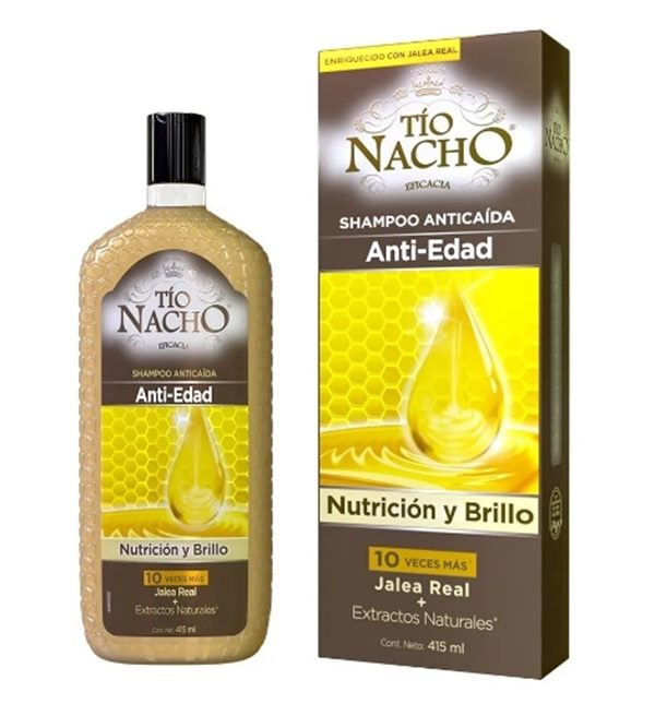 Shampoo Anti Edad Tio Nacho 415 Ml