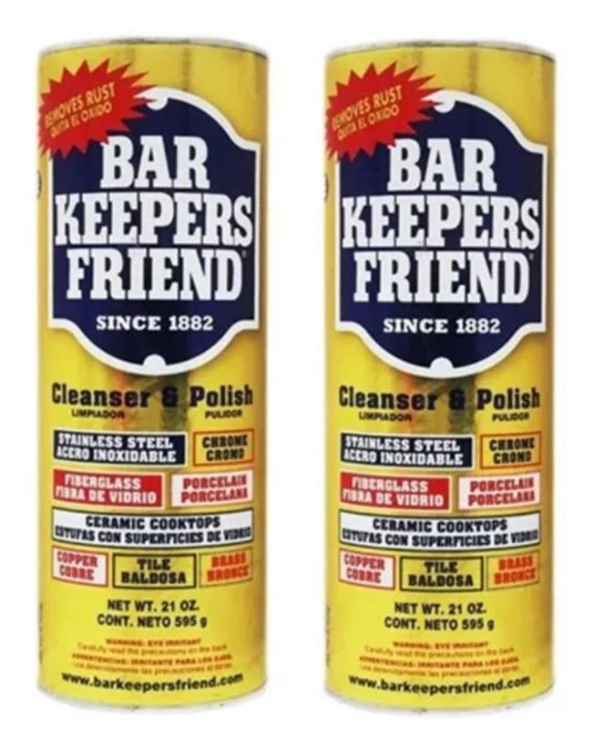  Bar Keepers Friend Limpiador Multiusos 2 pack
