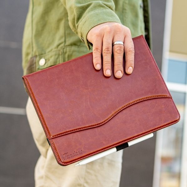 Funda iPad Pro 11 (2020/2018) Piel Carcasa Elegante Case Apple Pencil