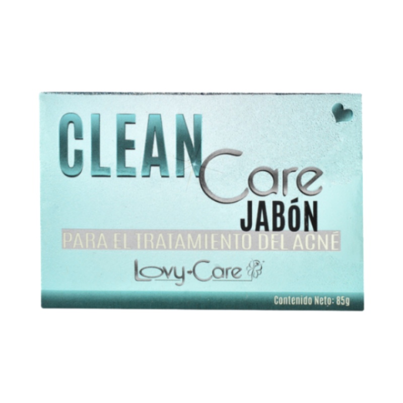 Jabón Clean Care Anti Acné de Azufre Lovycare 85 g