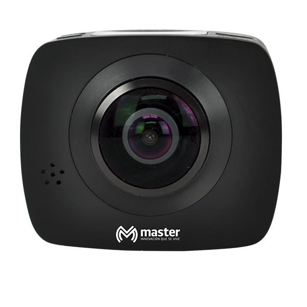 Camara Deportiva Sumergible Toma Videos en 360 Grados Incluye Carcasa y Tripie / Master / MS-360DOBLENTE