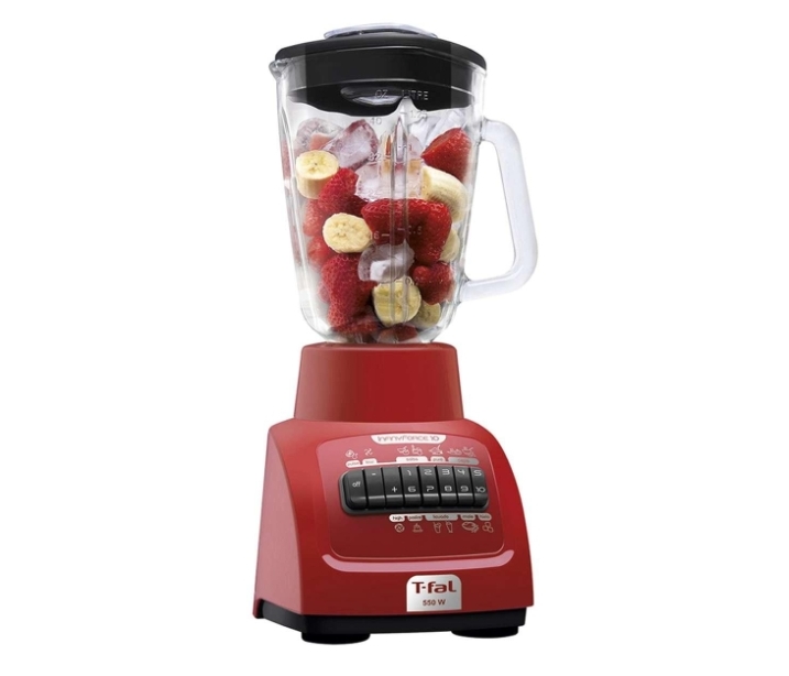 Licuadora T-Fal LN8105MX Infiny Force 10 Velocidades Vaso de Vidrio