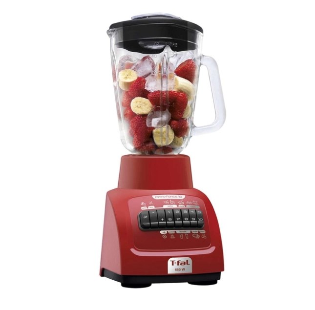 Licuadora T-Fal LN8105MX Infiny Force 10 Velocidades Vaso de Vidrio