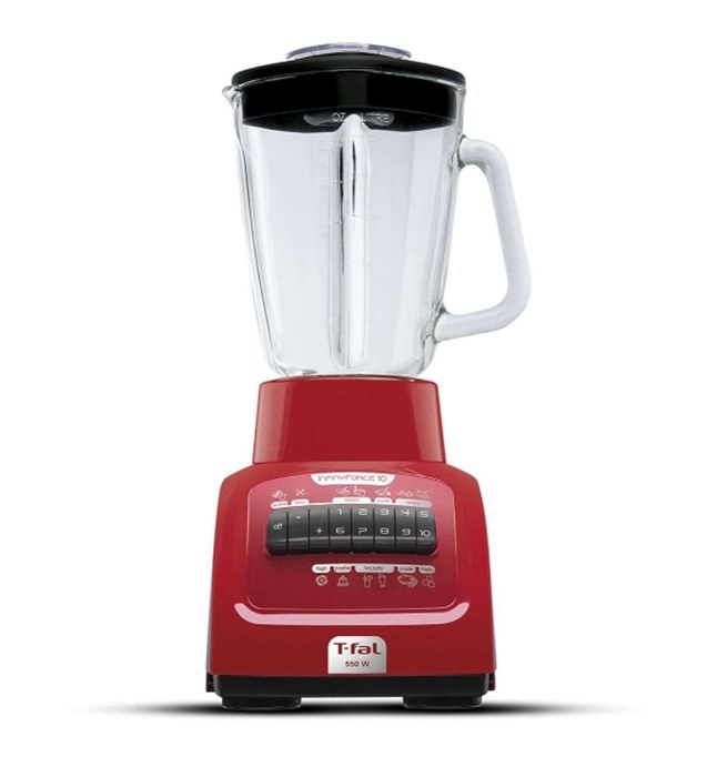 Licuadora T-Fal LN8105MX Infiny Force 10 Velocidades Vaso de Vidrio