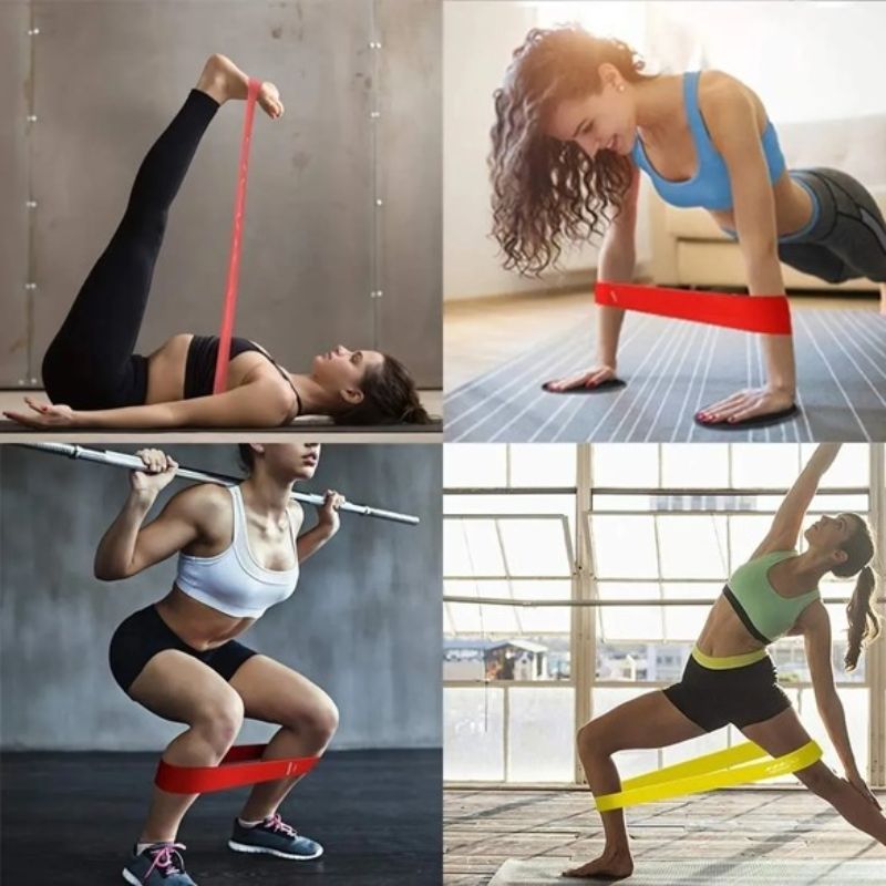 Bandas De Ejercicios De Resistencia Para El Hogar O Gimnasio