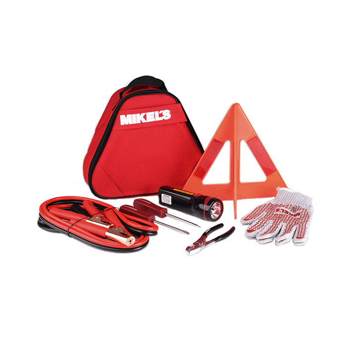 Kit Emergencia Automotriz con Cables Pasa Corriente Vial