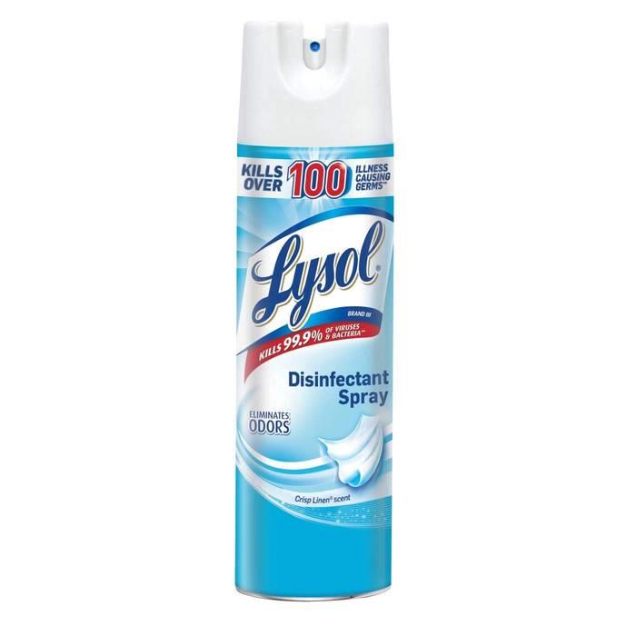 DESINFECTANTE EN AEROSOL LYSOL 475gr. CRISP LINEN