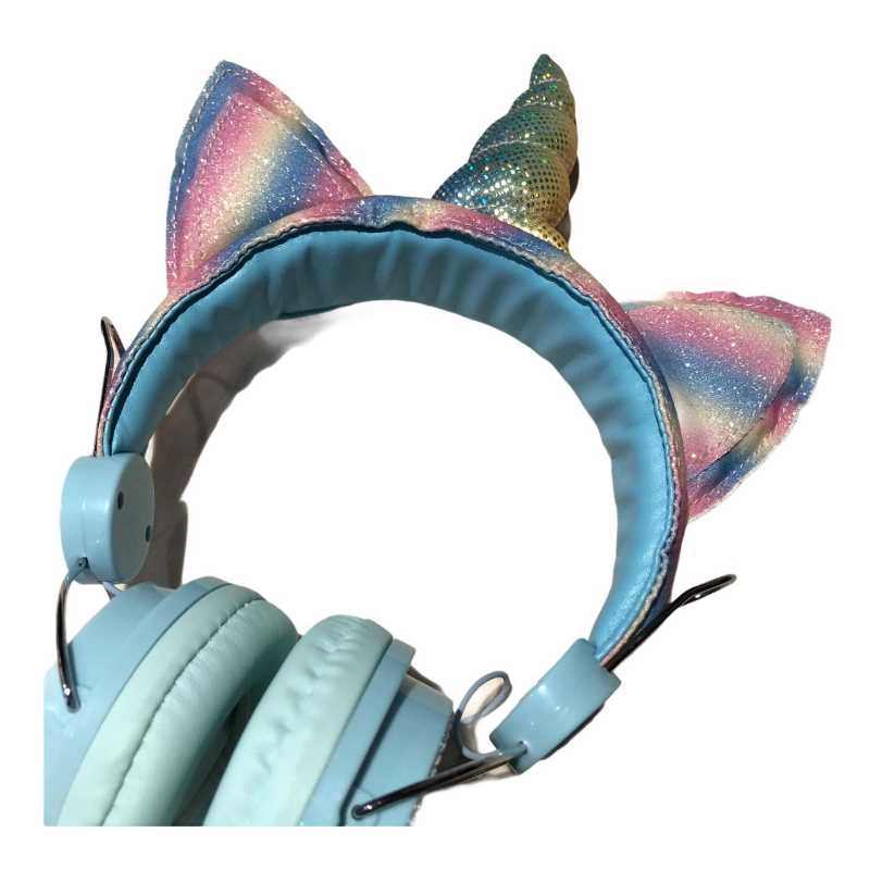 Audifonos de  unicornio Gadgets & fun  con micrófono diadema para niños audio HD bluetooth