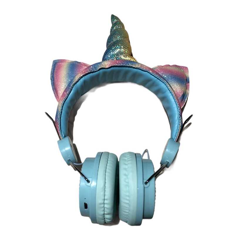 Audifonos de  unicornio Gadgets & fun  con micrófono diadema para niños audio HD bluetooth