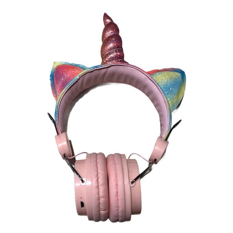 Audifonos de  unicornio Gadgets & fun  con micrófono diadema para niños audio HD bluetooth