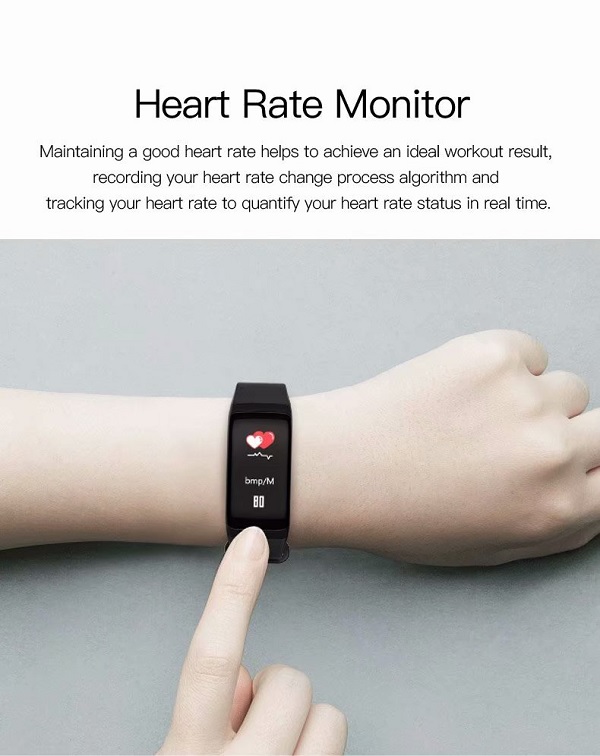 Reloj inteligente Gadgets & fun  Smart band deportiva impermeable IP67 ideal para correr o hacer ejercicio  