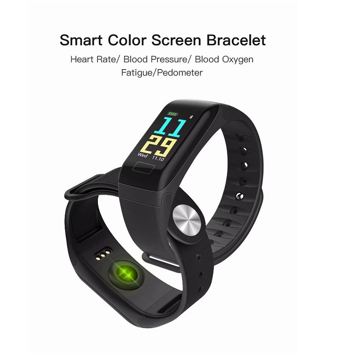 Reloj inteligente Gadgets & fun  Smart band deportiva impermeable IP67 ideal para correr o hacer ejercicio  