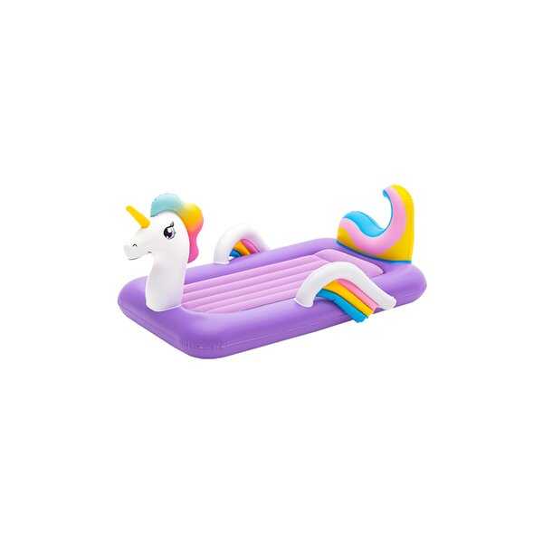 Cama Colchón Inflable en Forma de Unicornio Infantil para Niños