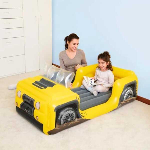 Cama Inflable en Forma de Carro Infantil para Niños