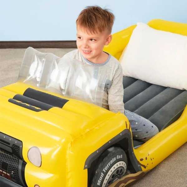 Cama Inflable en Forma de Carro Infantil para Niños