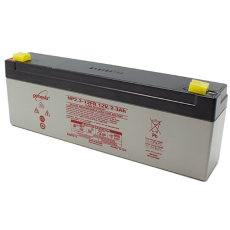 BATERIA RECARGABLE 12V/2.3AH GENESIS (YUASA) NP 2.3-12