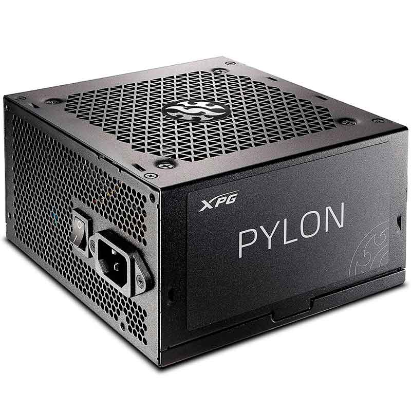 Fuente De Poder PC 650W Gamer XPG PYLON 80 Plus Bronze PYLON650B-BKCUS 