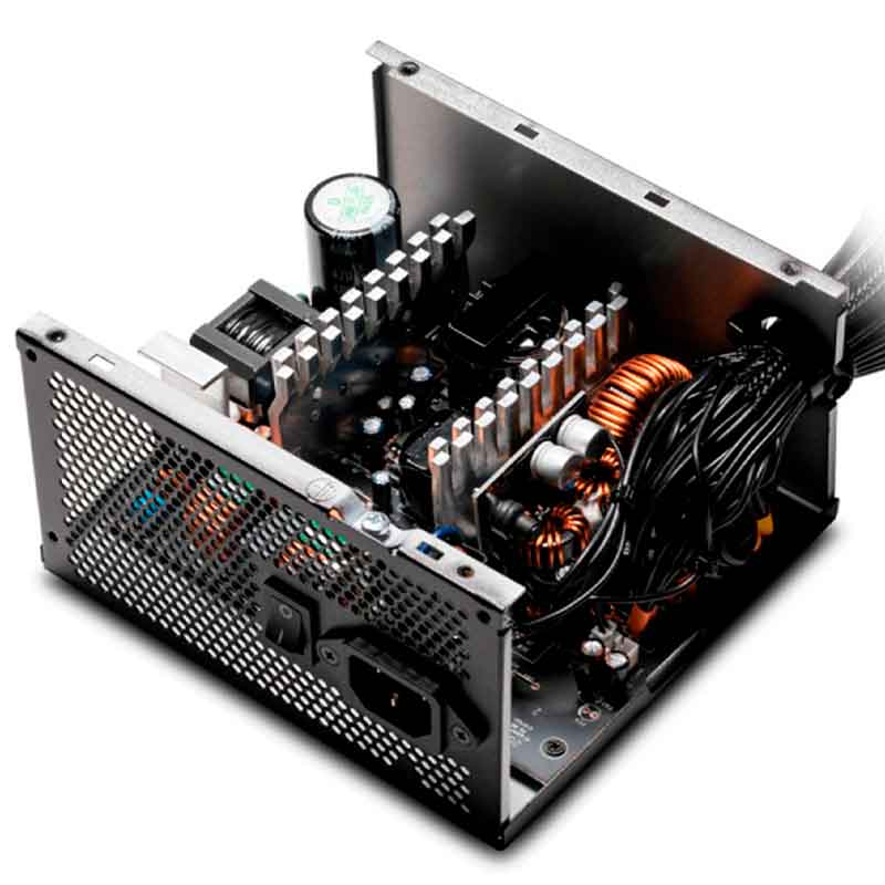 Fuente De Poder PC 650W Gamer XPG PYLON 80 Plus Bronze PYLON650B-BKCUS 