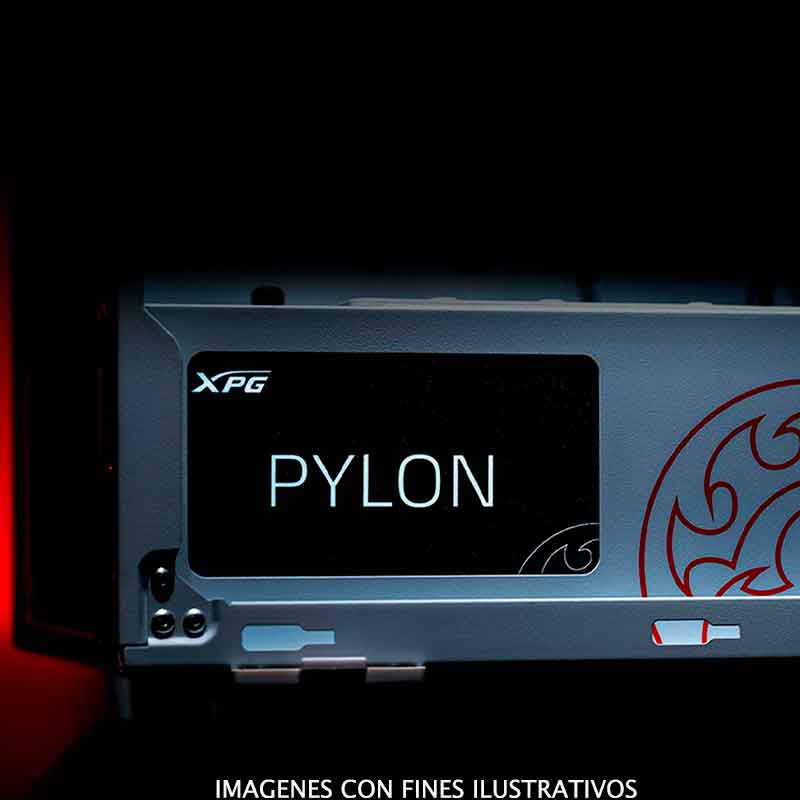 Fuente De Poder PC 650W Gamer XPG PYLON 80 Plus Bronze PYLON650B-BKCUS 