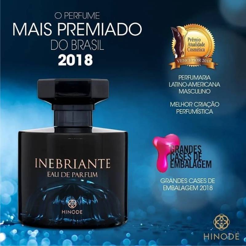 INEBRIANTE Ganador premio Mejor perfume masculino latino del año