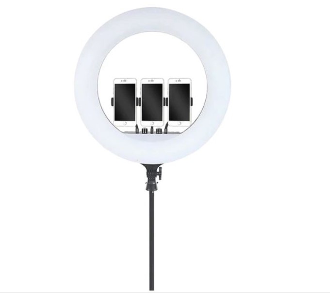 Aro De Luz Led 14 Pulgadas Profesional Y Tripie Alto Gratis