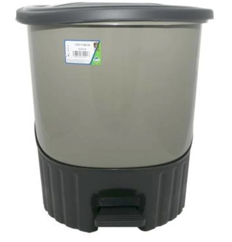 Cesto - Bote De Basura Con Pedal - Kartell Azul Marino