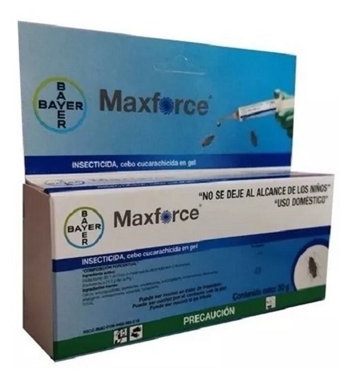 Max Force Poderoso Gel Mata Cucarachas Bayer