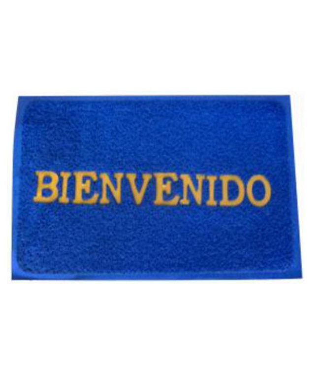 Tapete De Entrada Con Leyenda Bienvenido Colores Disponibles