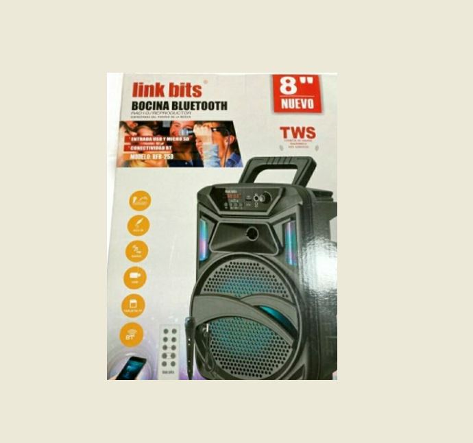 Bocina Amplificador 3000w Link Bits RFR-250