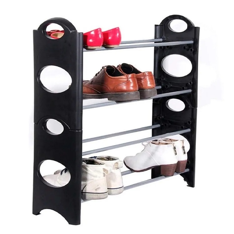 Zapatera Armable Con 4 Niveles Para 12 Pares de calzado 