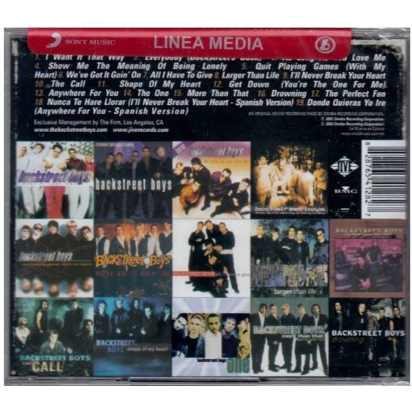 CD Backstreet Boys ~ Greatest hits: chapter one