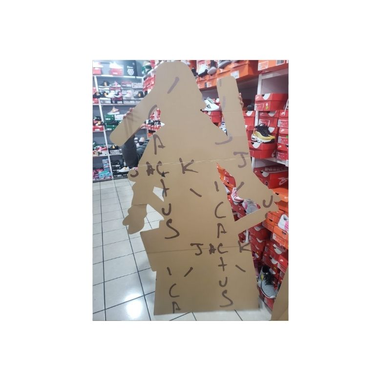 Travis Scott Cactus Jack Figura Carton Mc Donald's /Coleccionable/