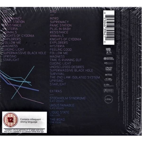 CD Muse ~ Live at Rome Olympic Stadium (c/DVD)