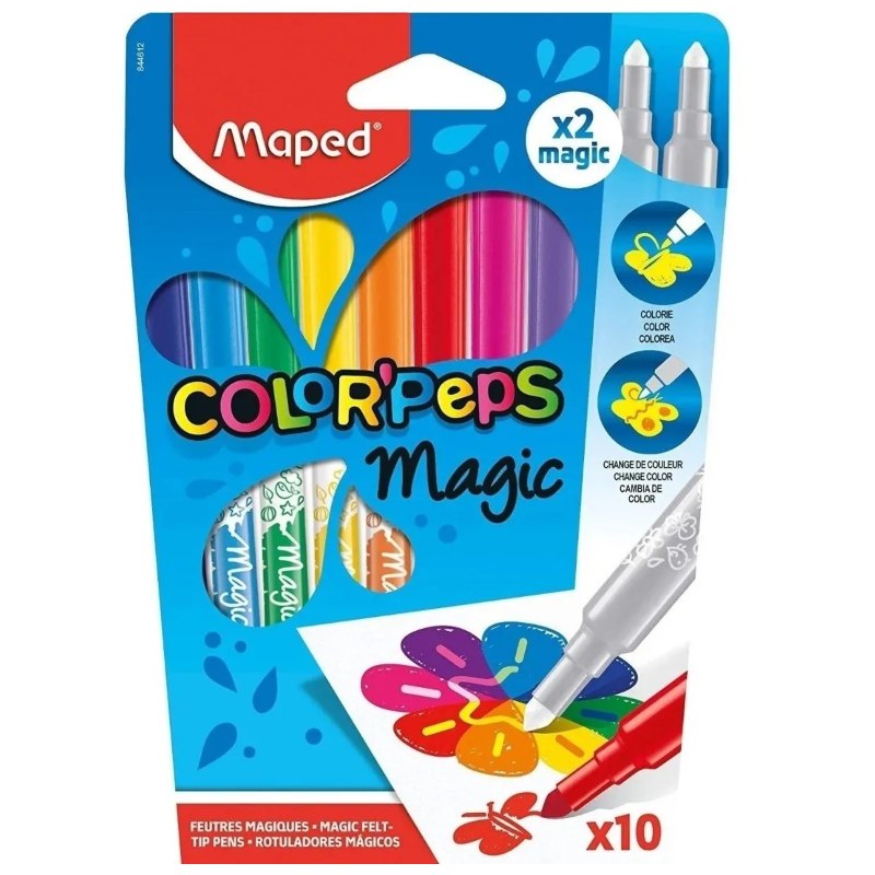 Plumones Mágicos Cambian De Color - Marcadores Mágicos