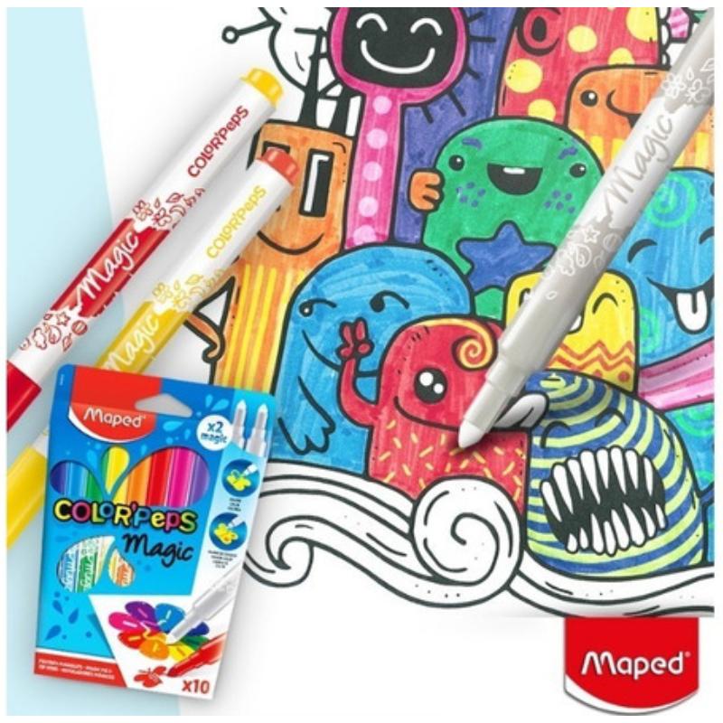 Plumones Mágicos Cambian De Color - Marcadores Mágicos