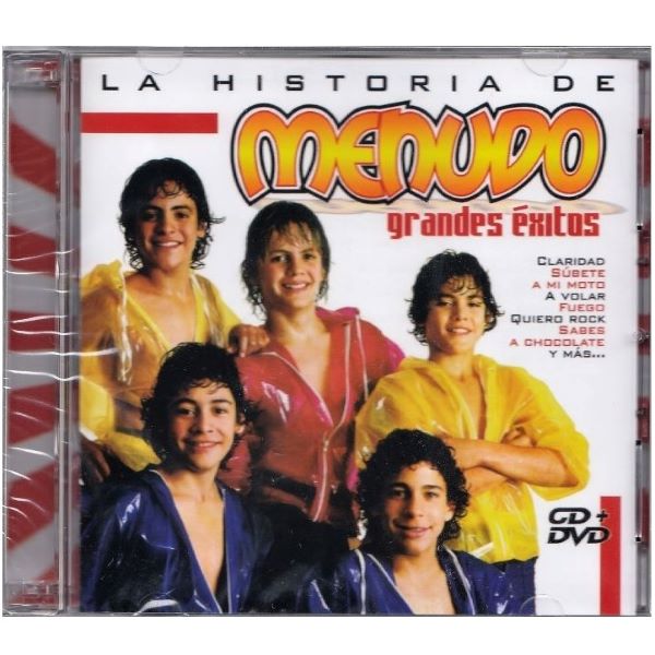 CD Menudo ~ La historia: grandes éxitos (c/DVD)