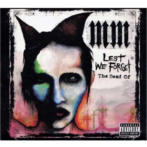 CD Marilyn Manson ~ Lest we forget: the best of (c/DVD)