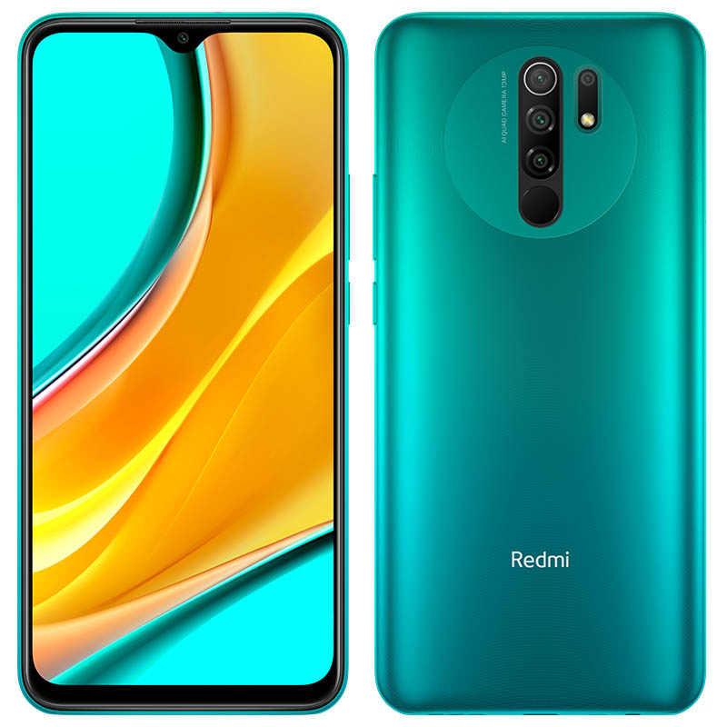 Celular Xiaomi Redmi 9 Ocean 4GB RAM 64GB ROM Green
