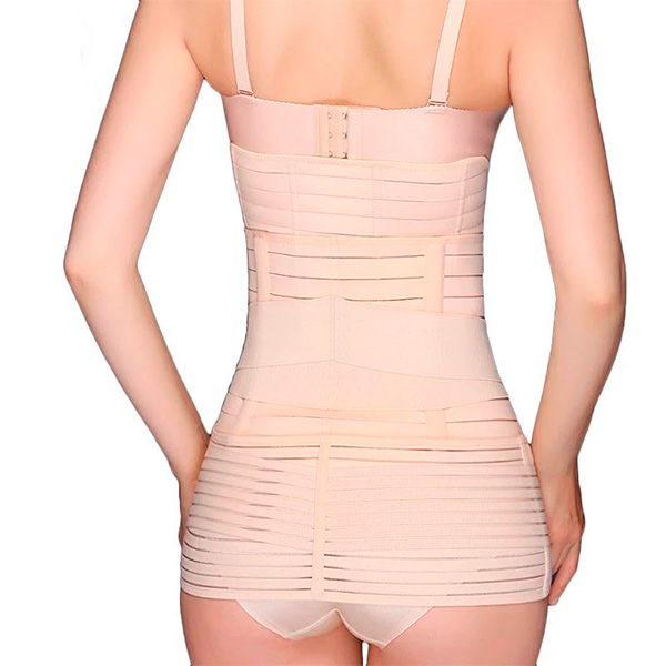 Faja Postparto Ajustable Reductora 3 Pzs Vientre Maternidad